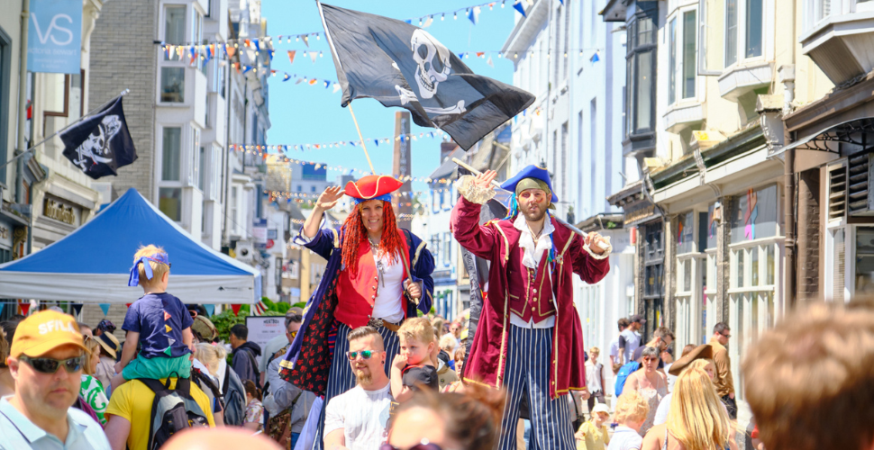 Pirates Weekend at on the Barbican in Plymouth